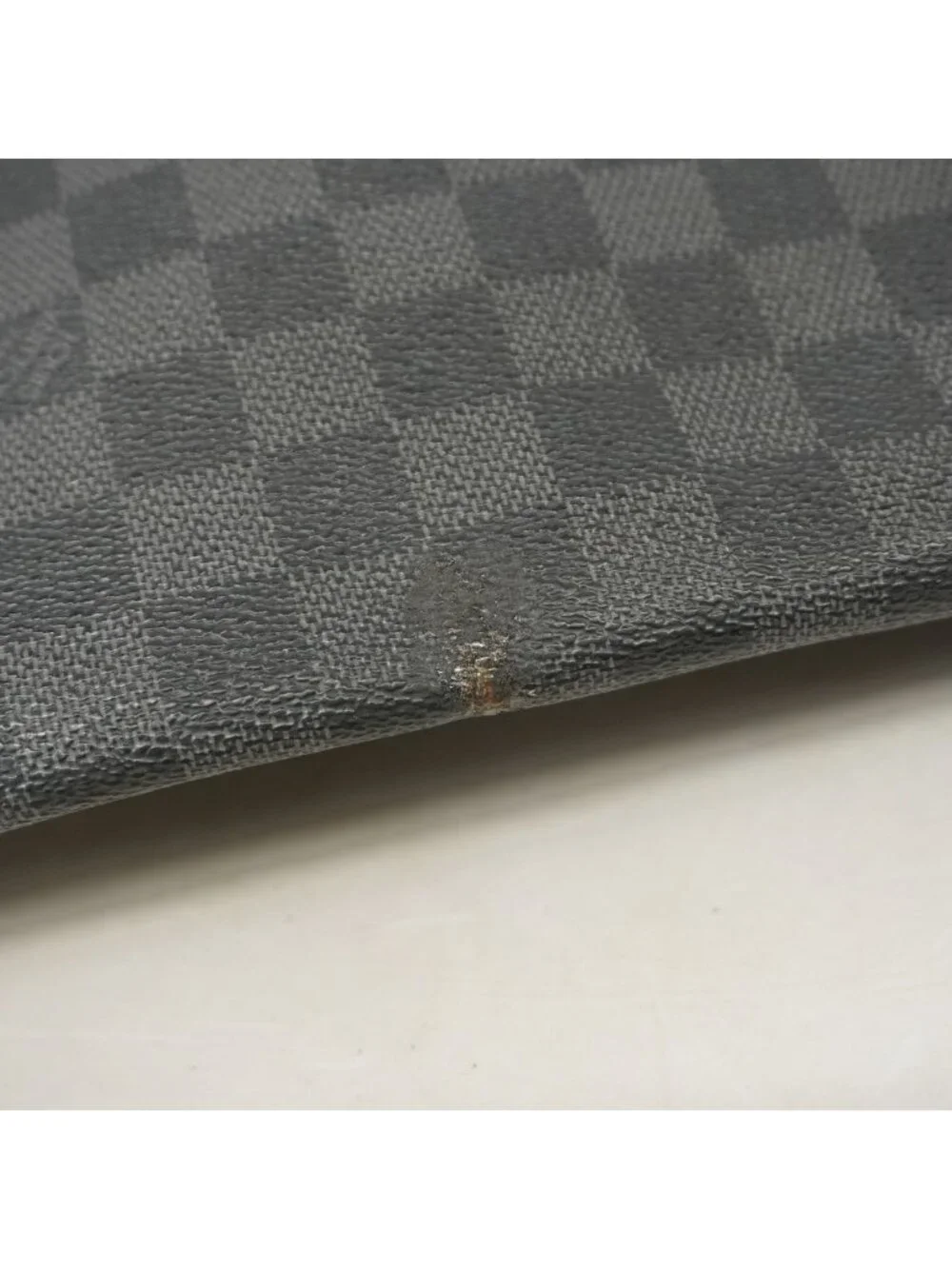 Louis Vuitton Shoulder Bag Damier Graphite Daniel MM Black Gray